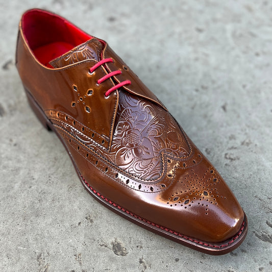 "Woodstock" Hendrix Brogue Etam Polished