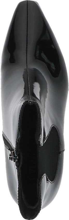 Caprice Black Patent Leather Heeled Ankle Boot. Only size 7.5 and 8 left.