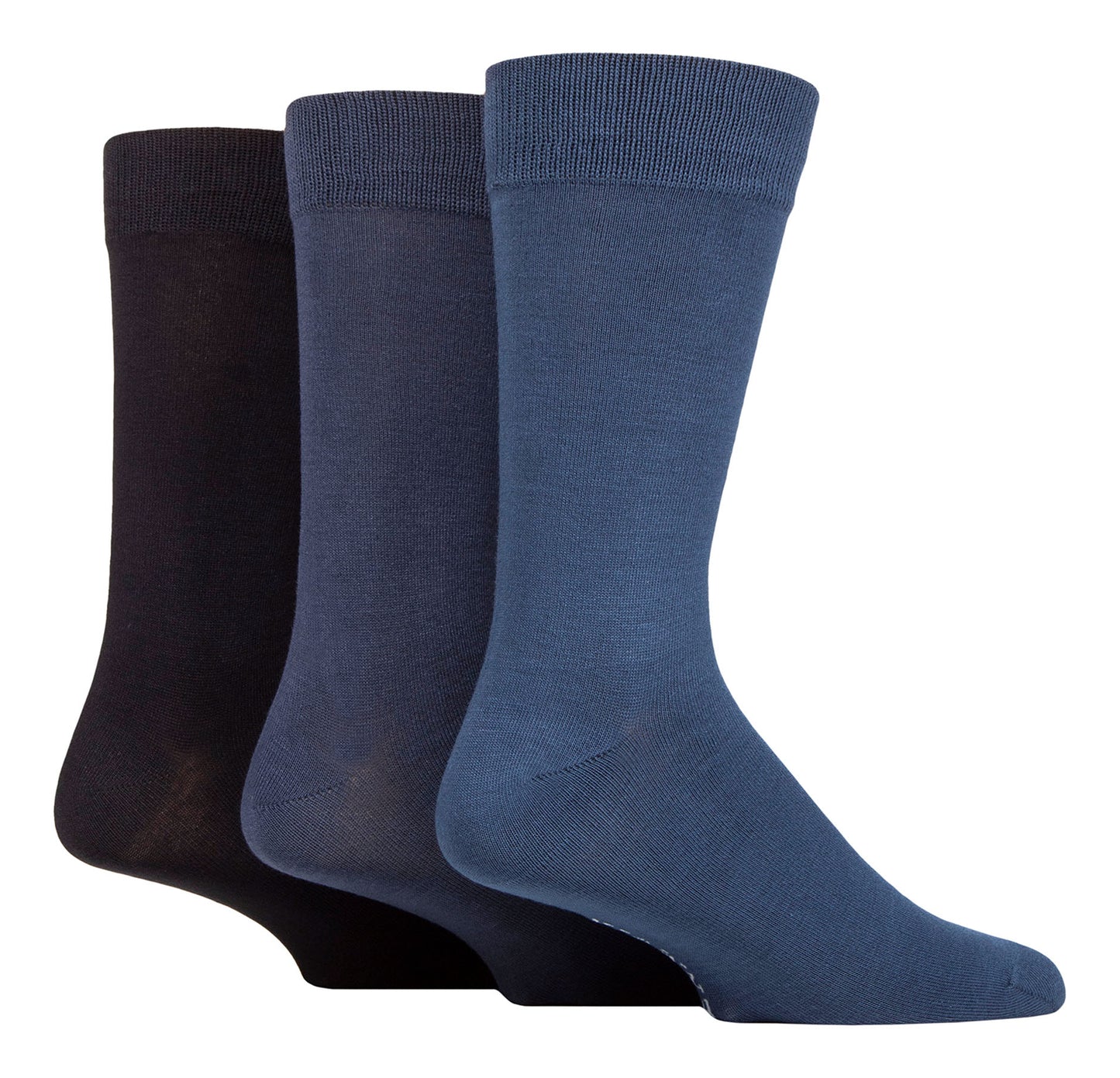 Glenmuir 1891 Bamboo Socks, Navy MIx.