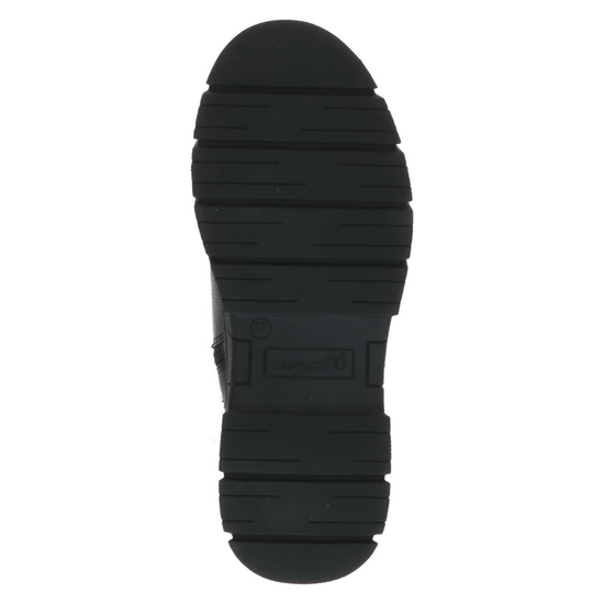 Caprice Black Nappa Lace up ankle boots with Side Zips. Only size 7.5 left.