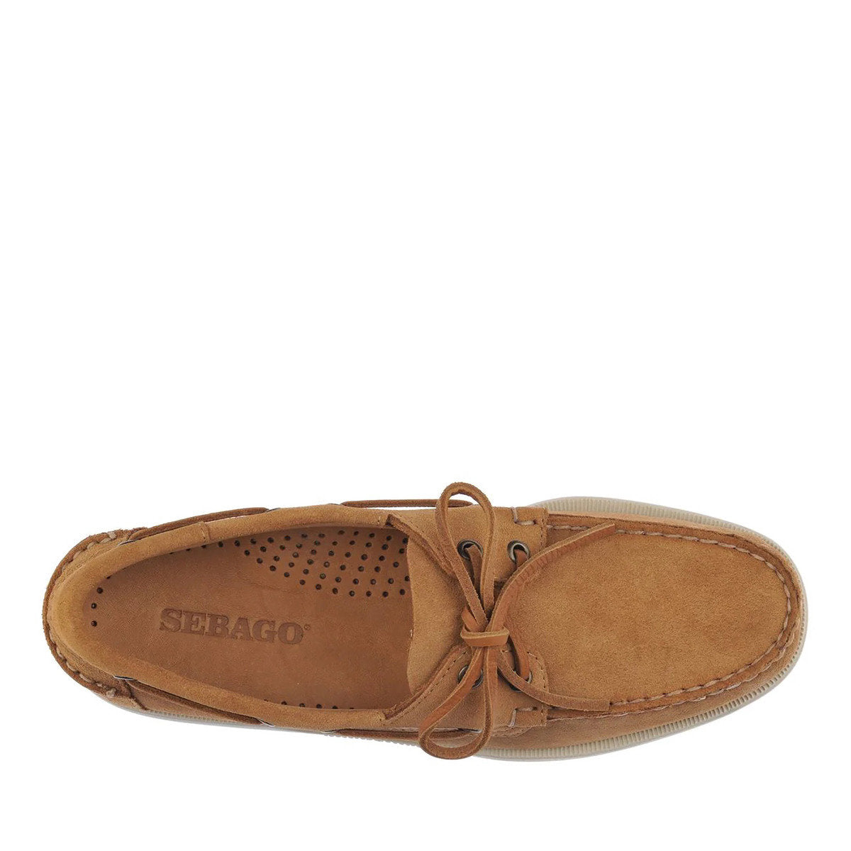 Dockside Portland Fleshout Suede Cognac