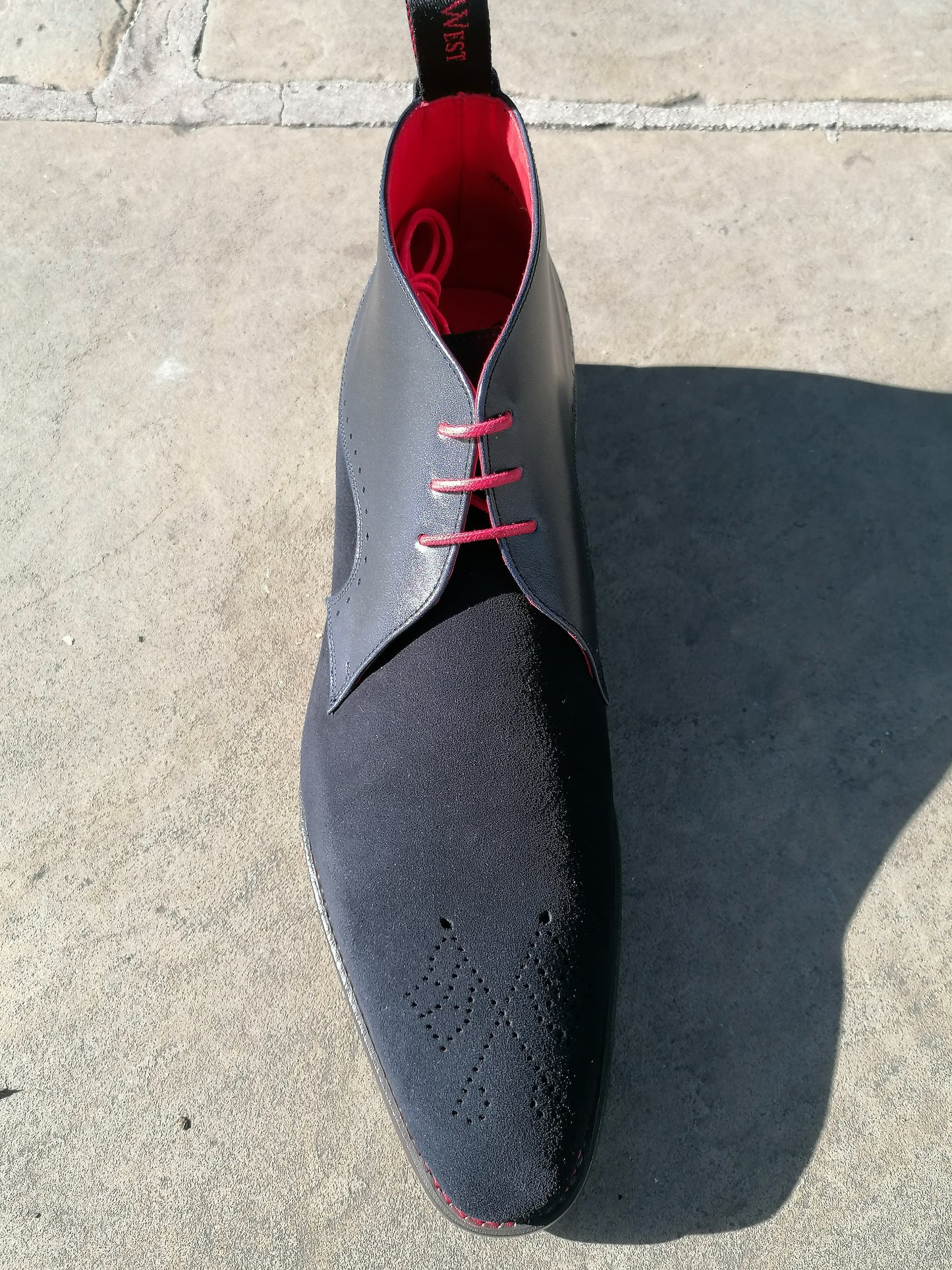 "O'toole Whats New Pussycat " Chukka Boot Navy