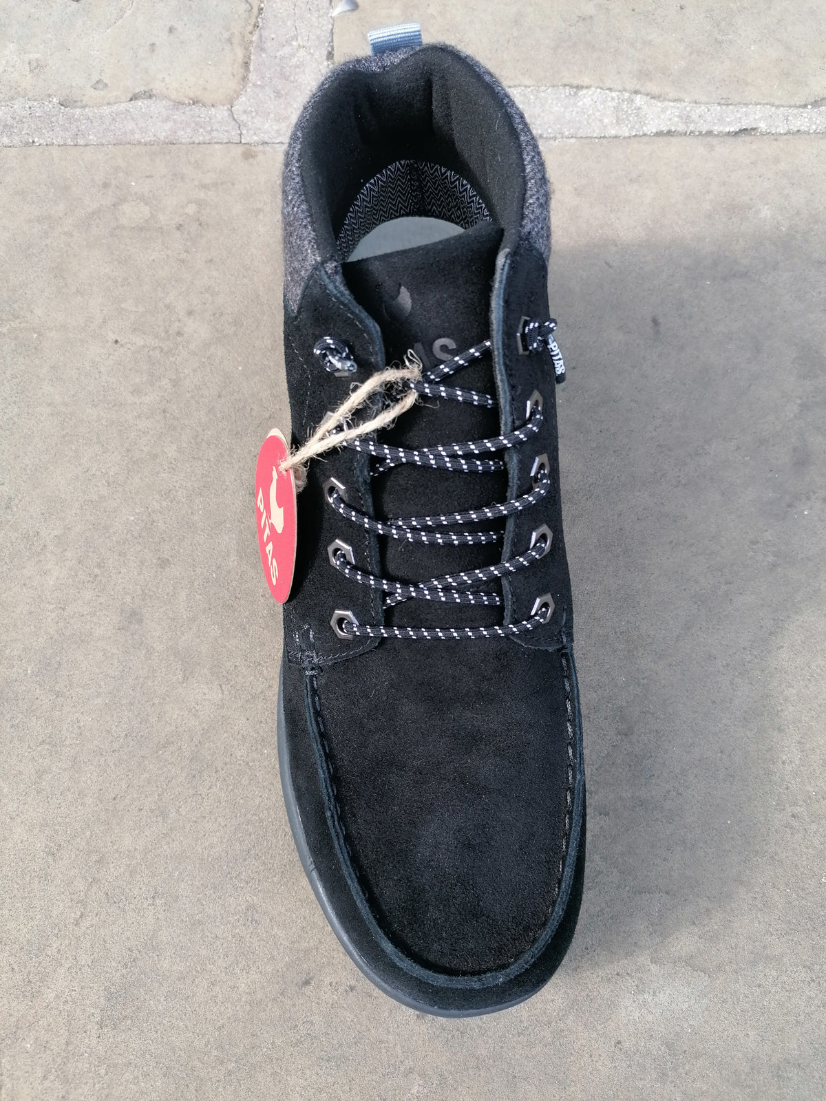 Tokio Black Negro Waterproof Mid Boot