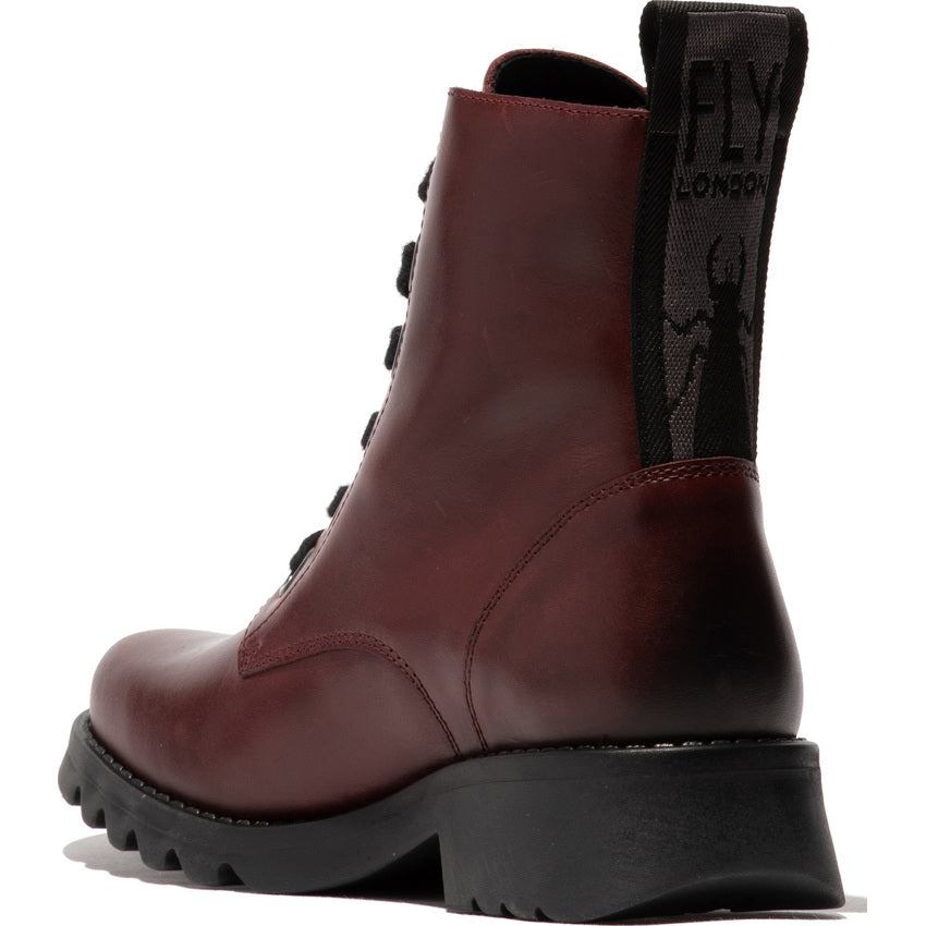 Fly London Ragi539 Rug Lace-up Boot in Purple. Only 3, 4 and 8 left