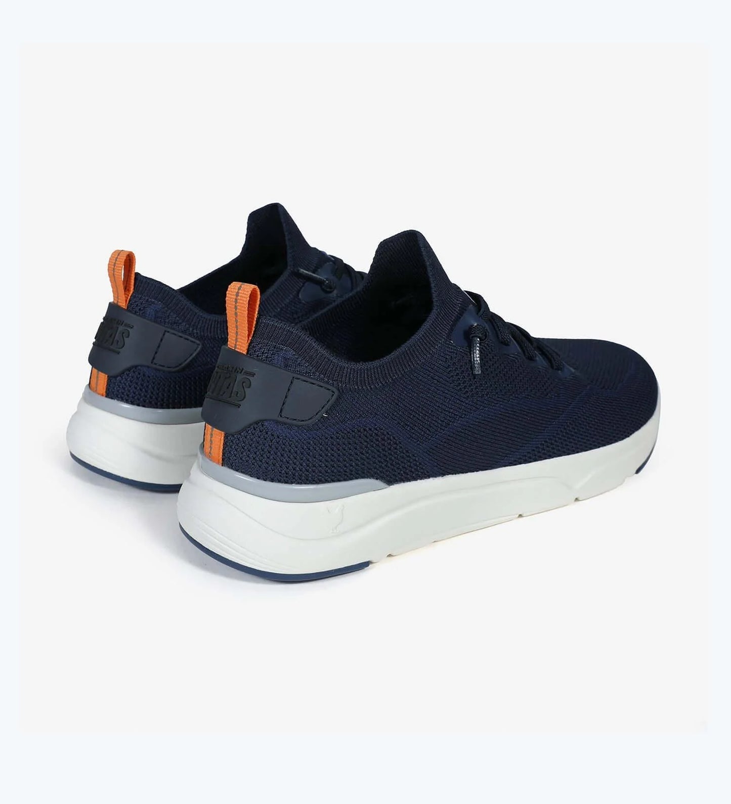 Cue Slip On Knit Canvas Sneaker Navy
