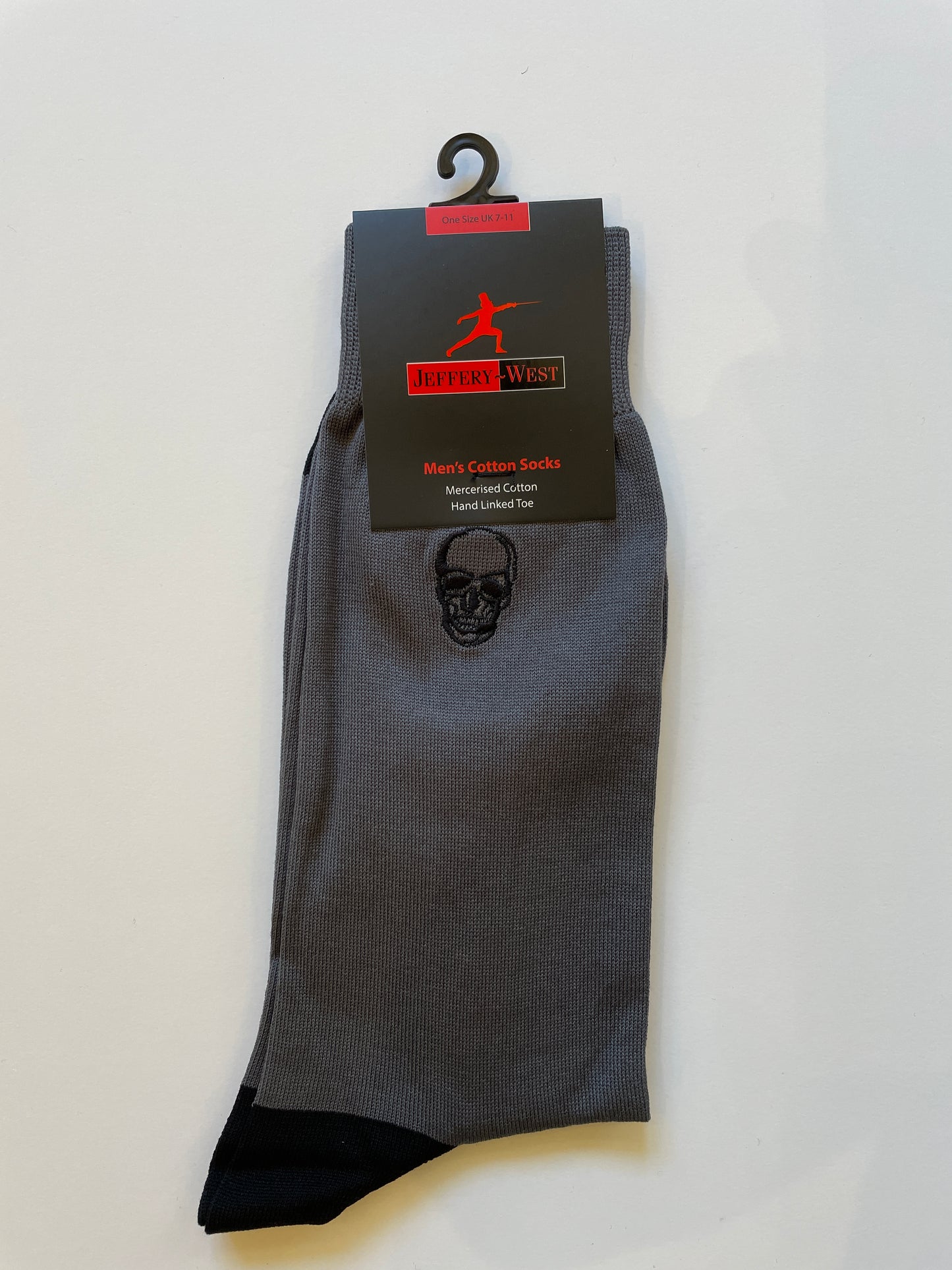 Jeffery West Skull Socks