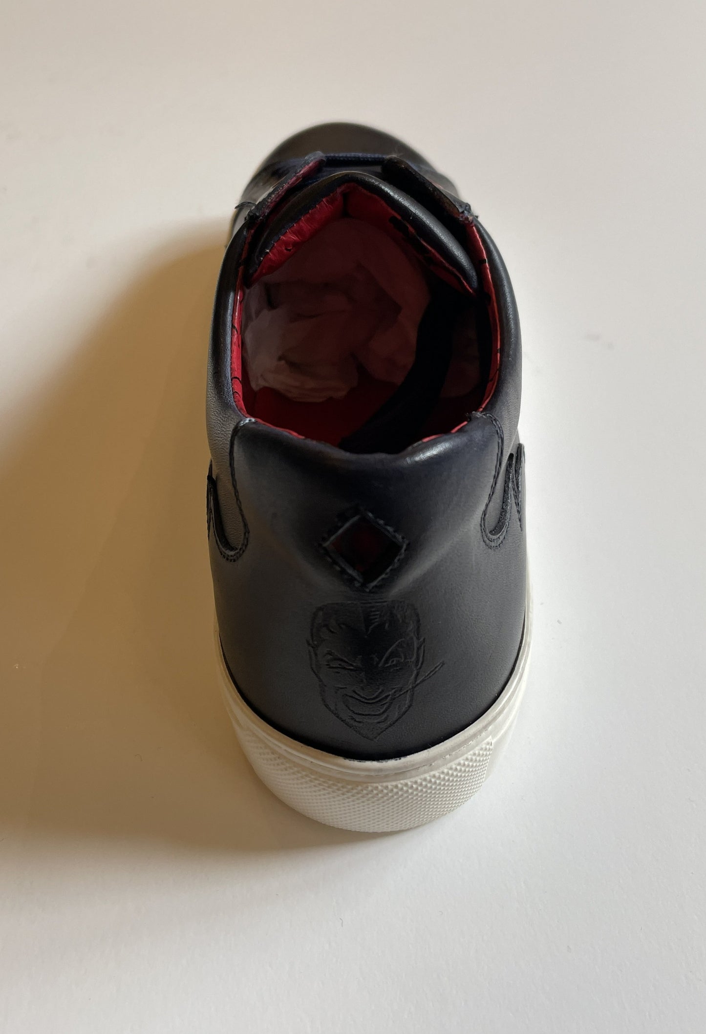 Jeffery West Apollo K573 Dark Blue Red Cross Trainer
