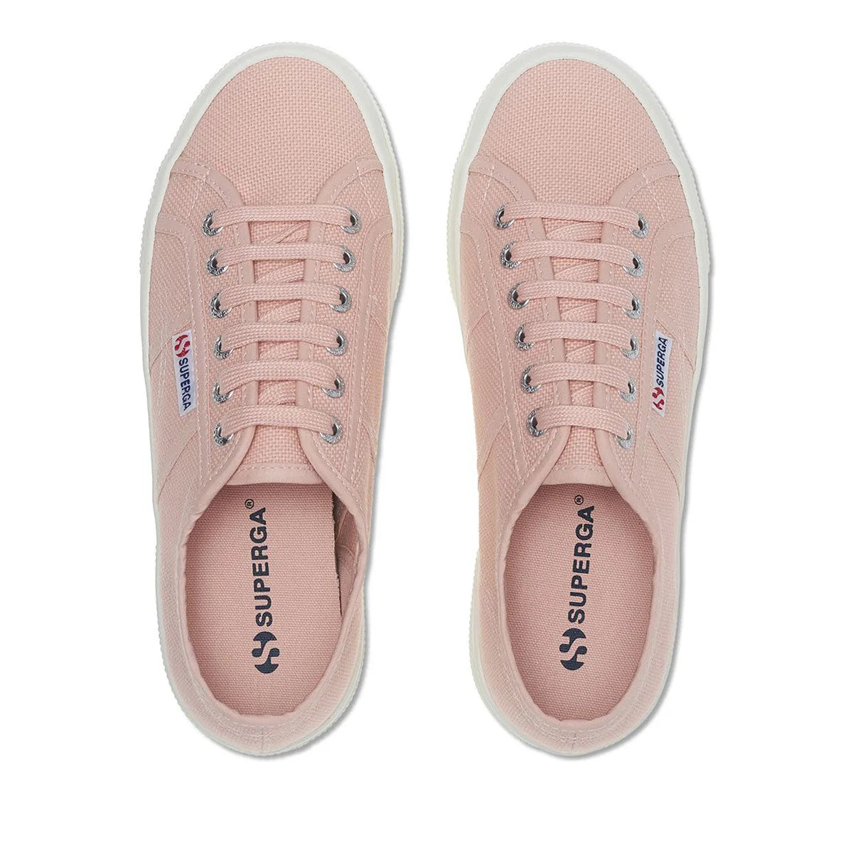 Superga Cotu Pink Blush Platform 2740 Canvas Trainer. Only size 3.5 left