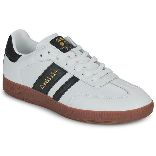 Bomber Low Leather Bianco/Navy