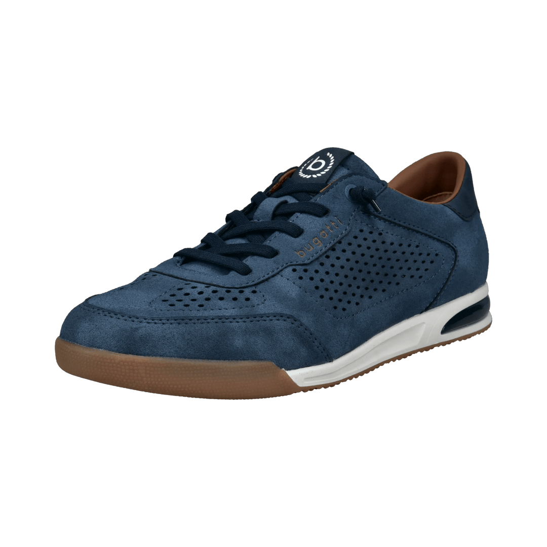Bugatti Navy Elasticated Lace Sneaker