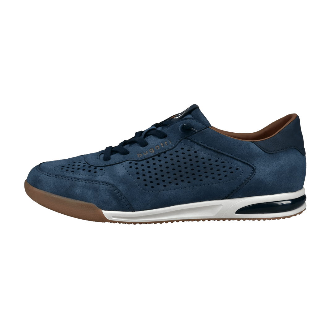 Bugatti Navy Elasticated Lace Sneaker