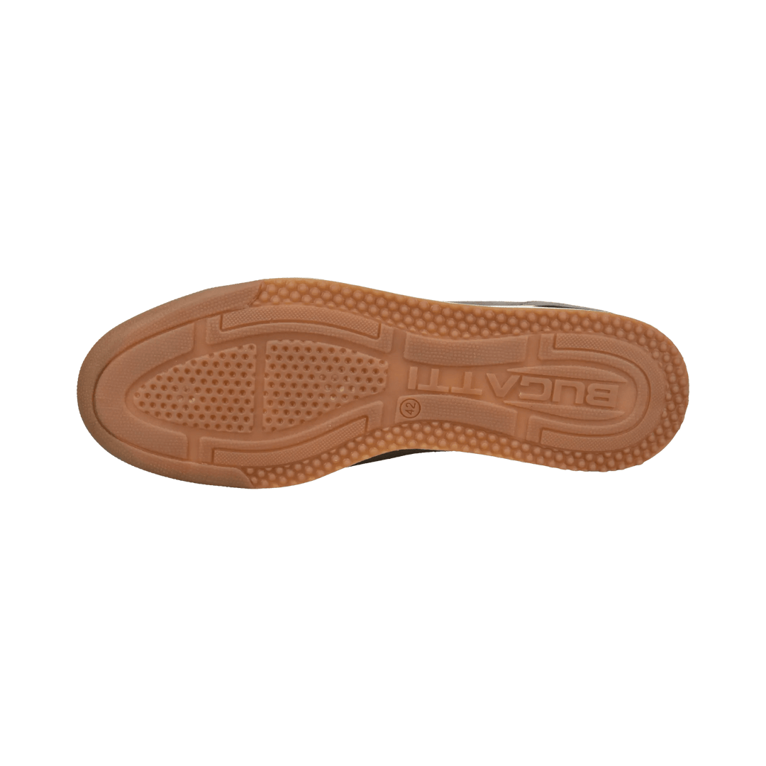 Bugatti Taupe Elasticated Lace Sneaker