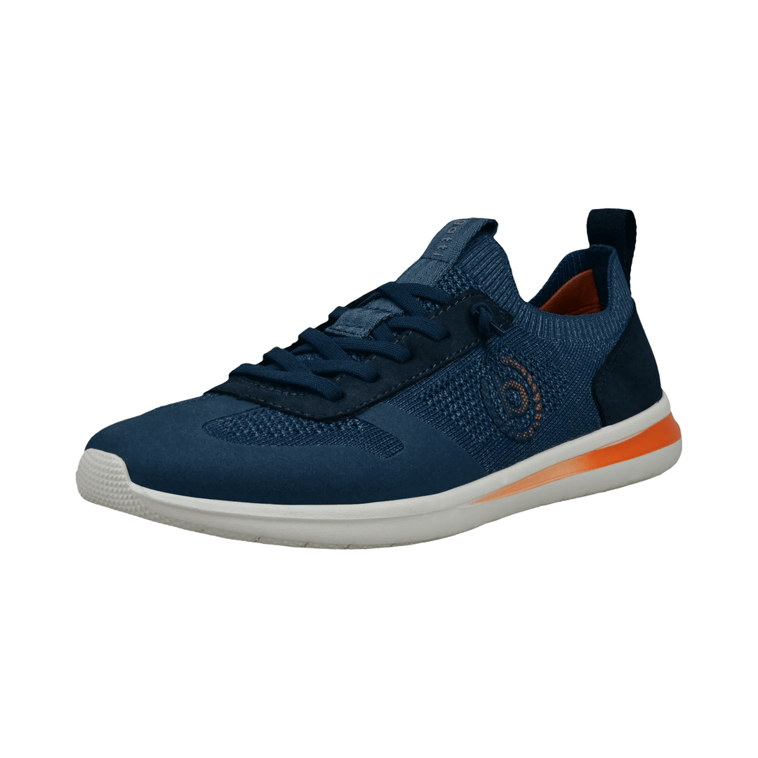 Bugatti Navy Lightweight Elasticated Lace Sneaker