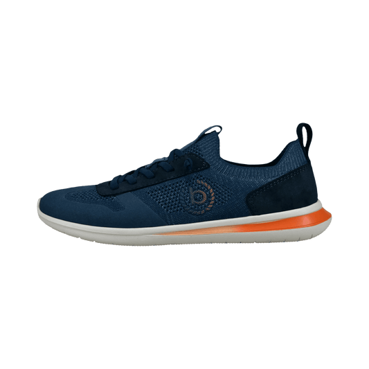 Bugatti Navy Lightweight Elasticated Lace Sneaker