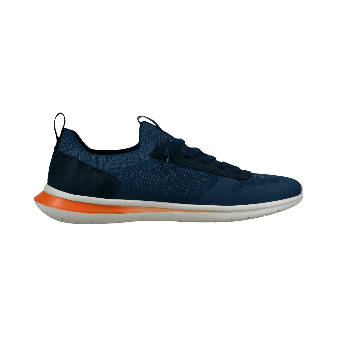 Bugatti Navy Lightweight Elasticated Lace Sneaker