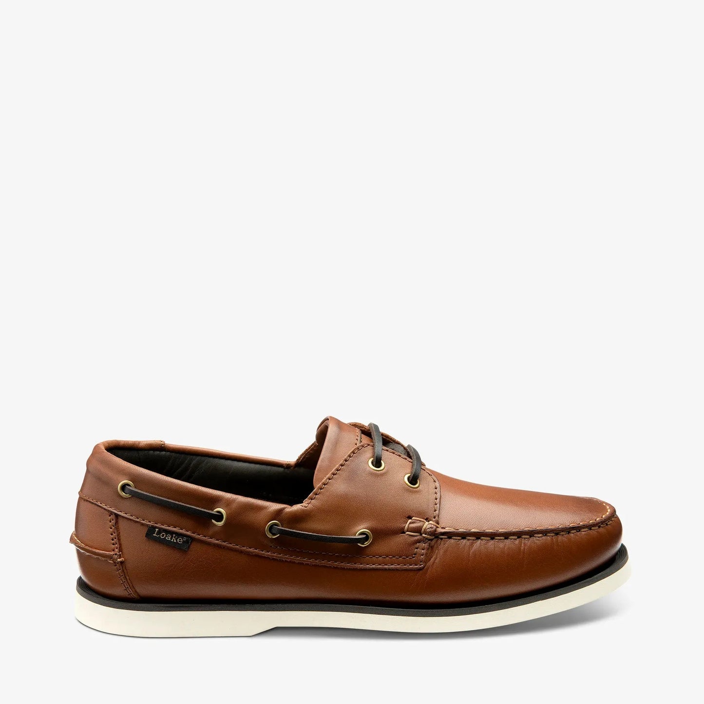 528 Cedar Calf Leather Boat Shoe