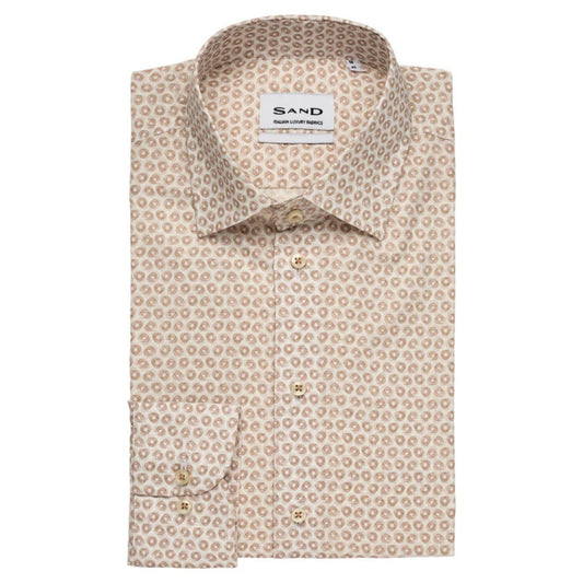 State N2 Pink Circle Pattern Cotton Shirt