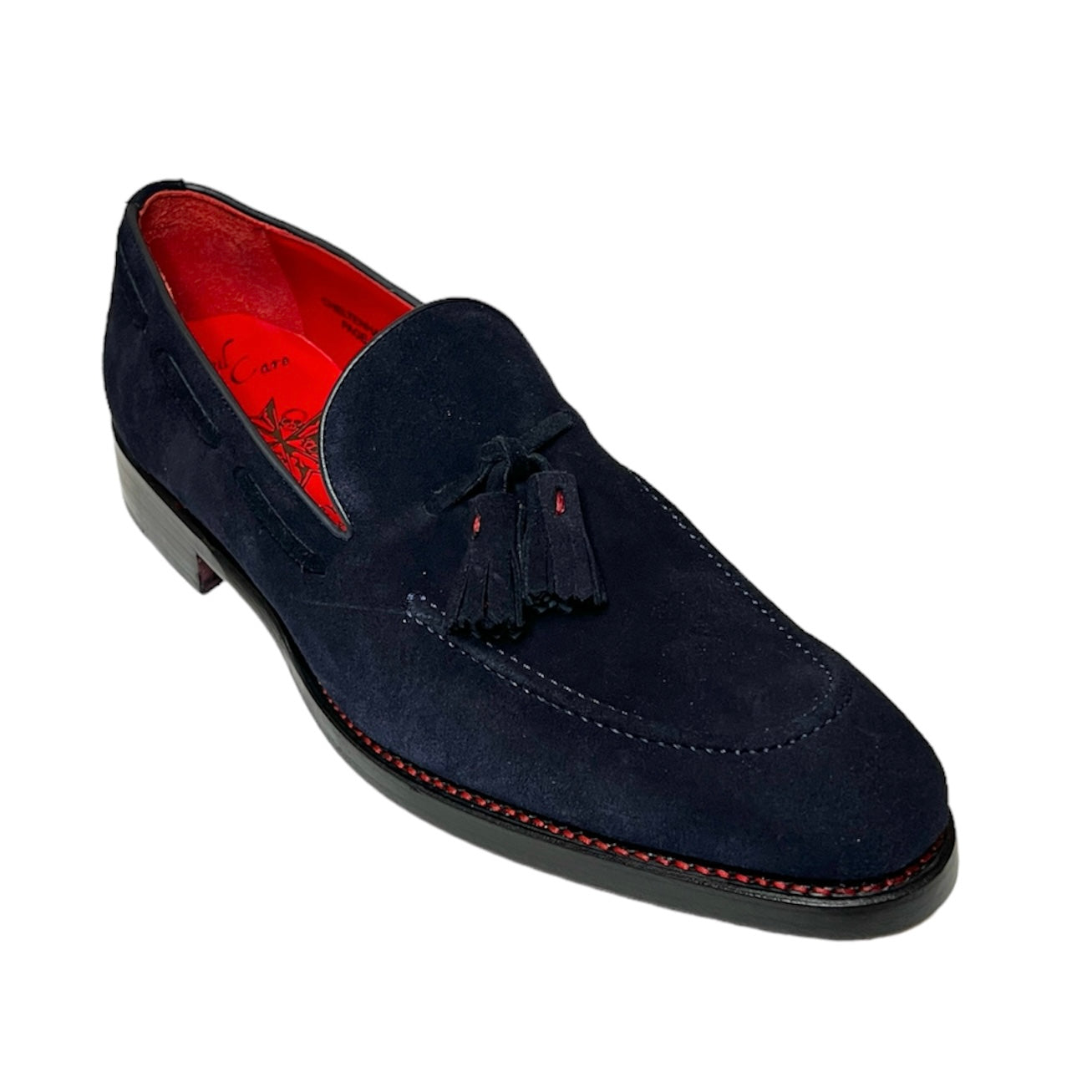 "Cheltenham" Page Suede Tassle Loafer