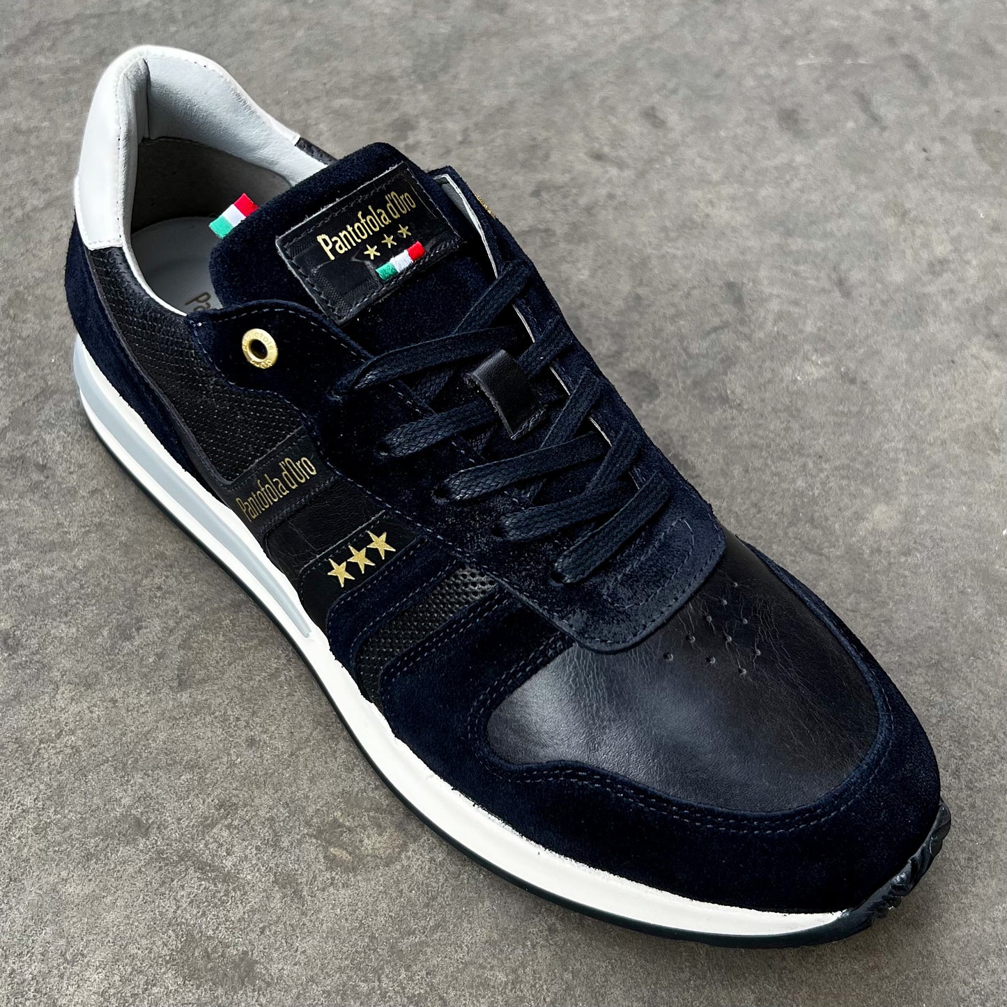 Classico Vitello Leather Dark Navy