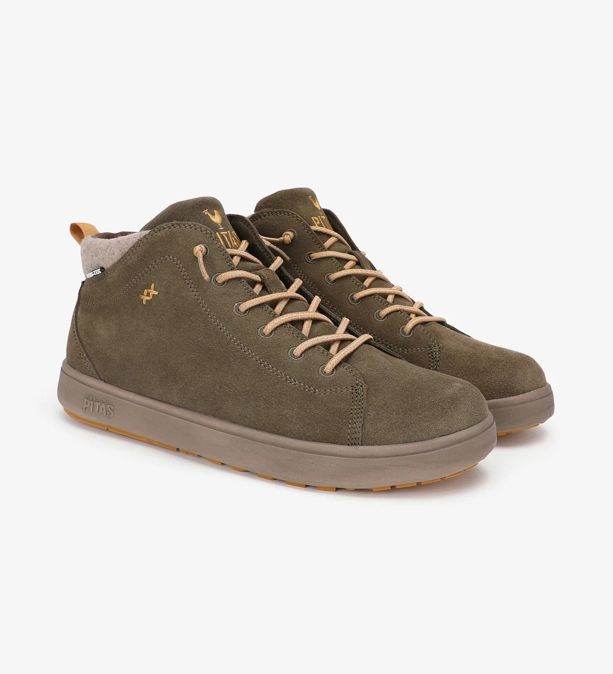 Austin Khaki Waterproof Mid Boot
