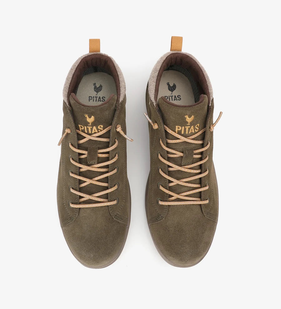 Austin Khaki Waterproof Mid Boot