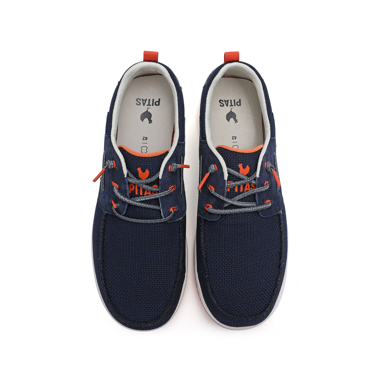 Bay Navy Marino Boat Shoe