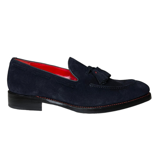 "Cheltenham" Page Suede Tassle Loafer