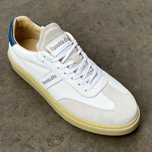Argentario Vitello Suede Bianco