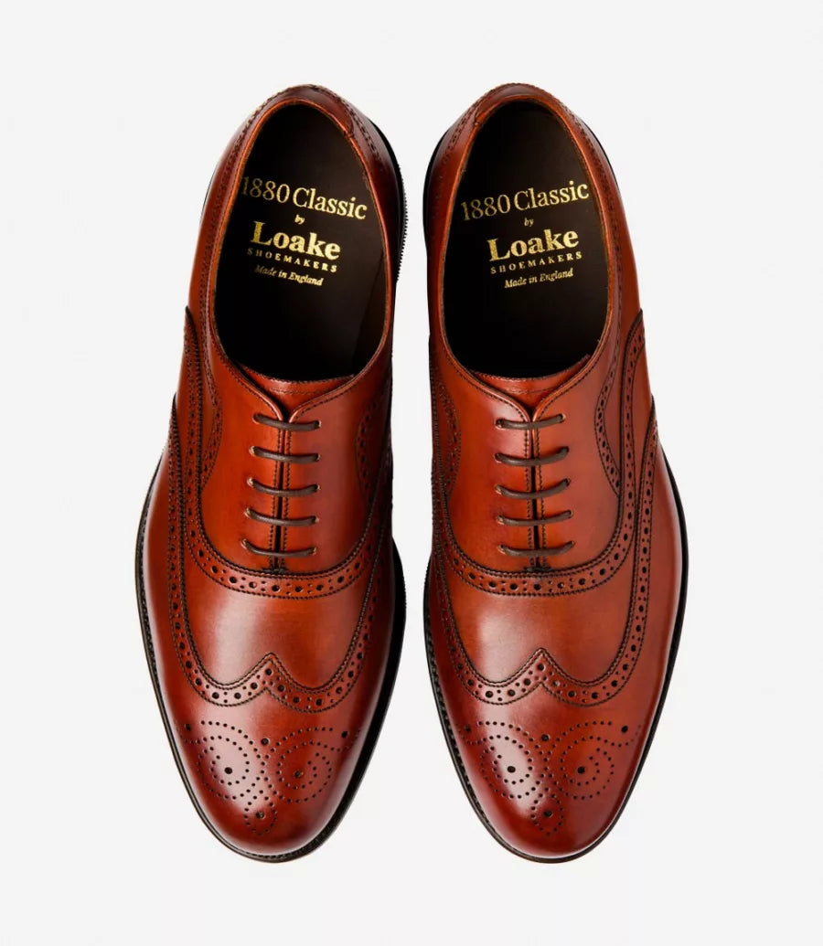 Castlegate Mahogany Brogue