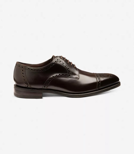 Professional "Eldon" Brown Polished Semi Brogue