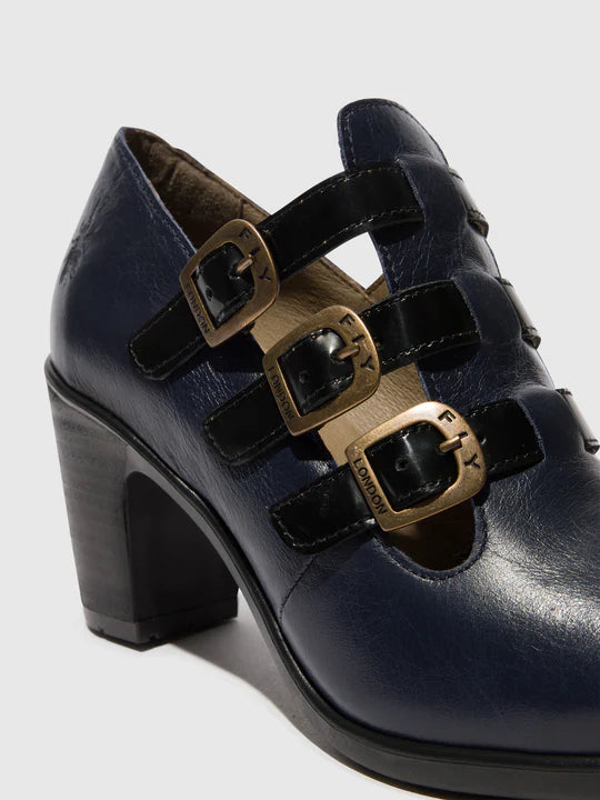 Fly London Kacy011 Azal/Atlantis Navy/Black Shoe