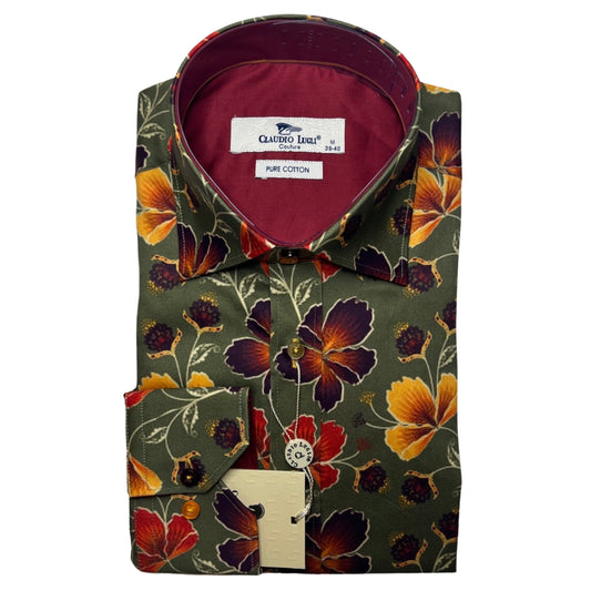 Men's Autumn Floral Shirt