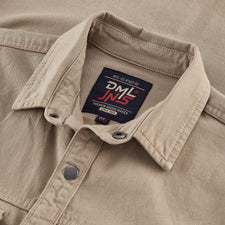Hartford casual shirt in Stone