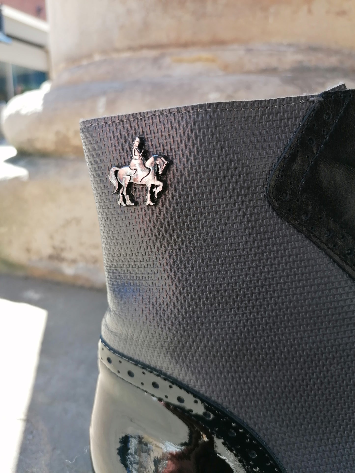 Embassy London Brick Lane Black and Grey Ankle Boot. Only sizes 5 and 8 left.