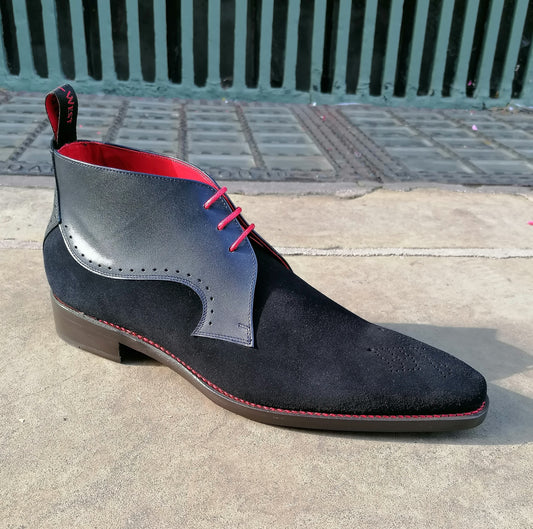 "O'toole Whats New Pussycat " Chukka Boot Navy