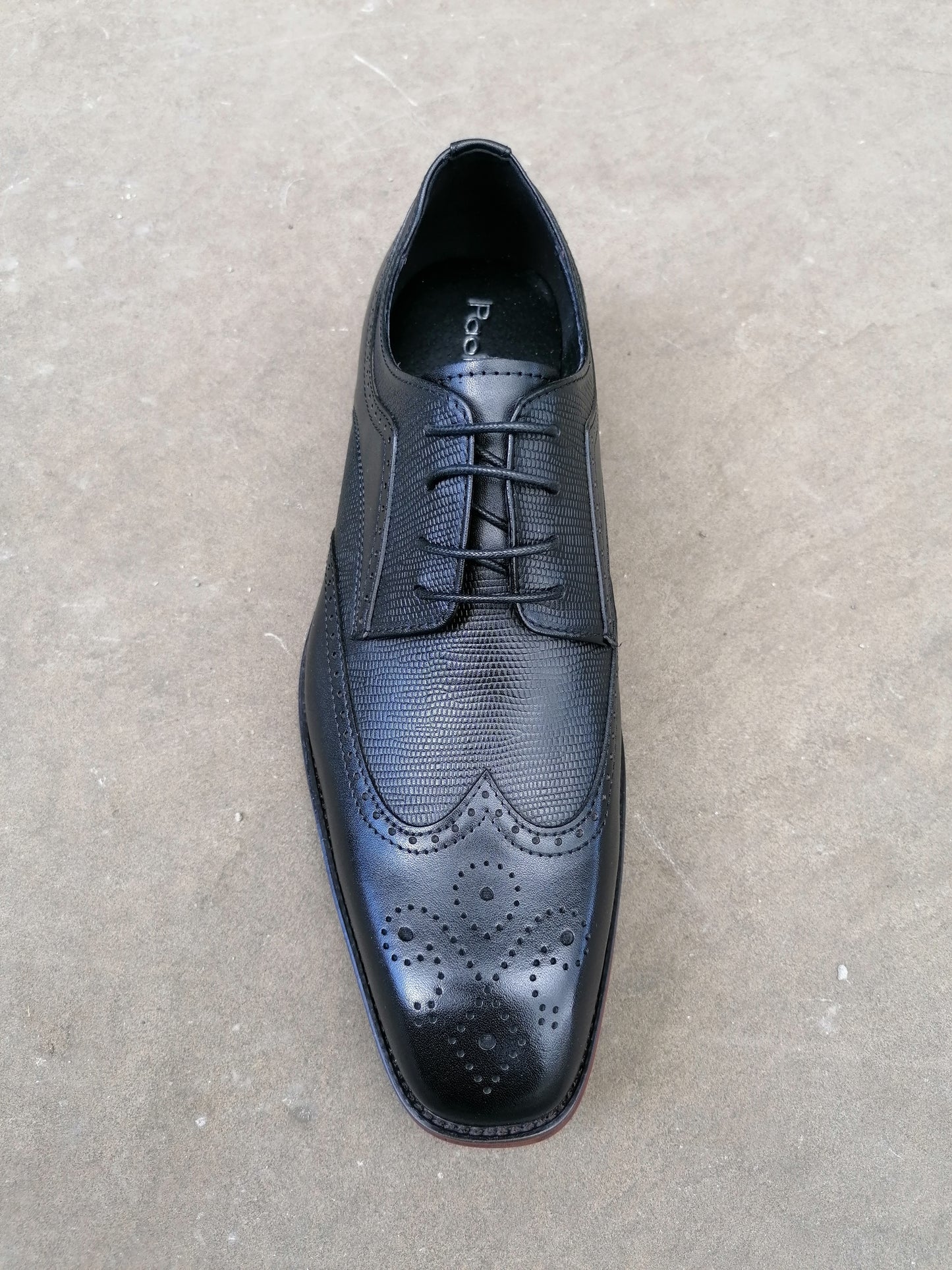 Paolo Vandini Revere Black Shoe