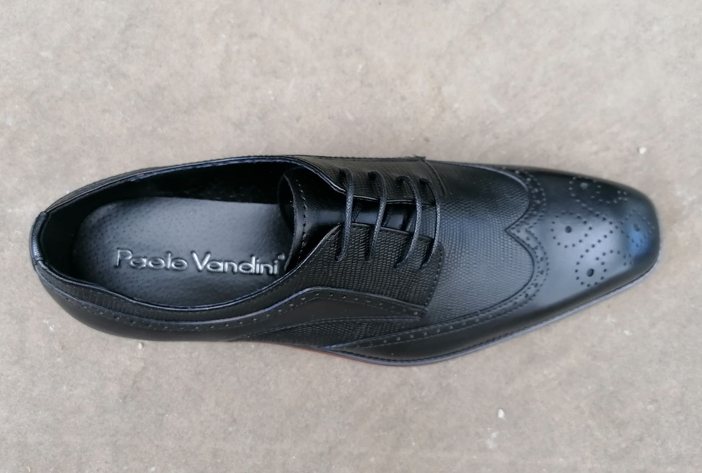 Paolo Vandini Revere Black Shoe