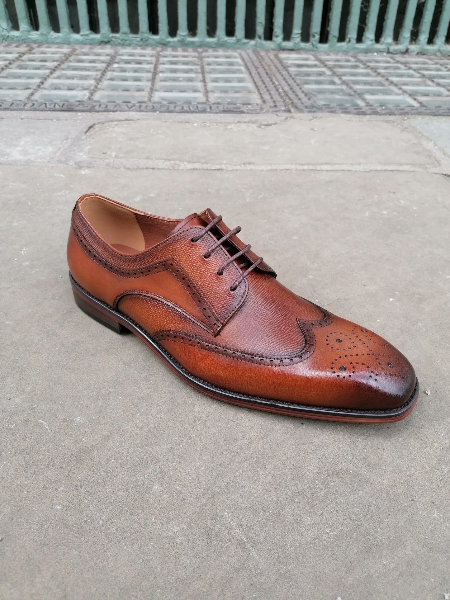 Paolo Vandini Revere Dark Tan Shoe