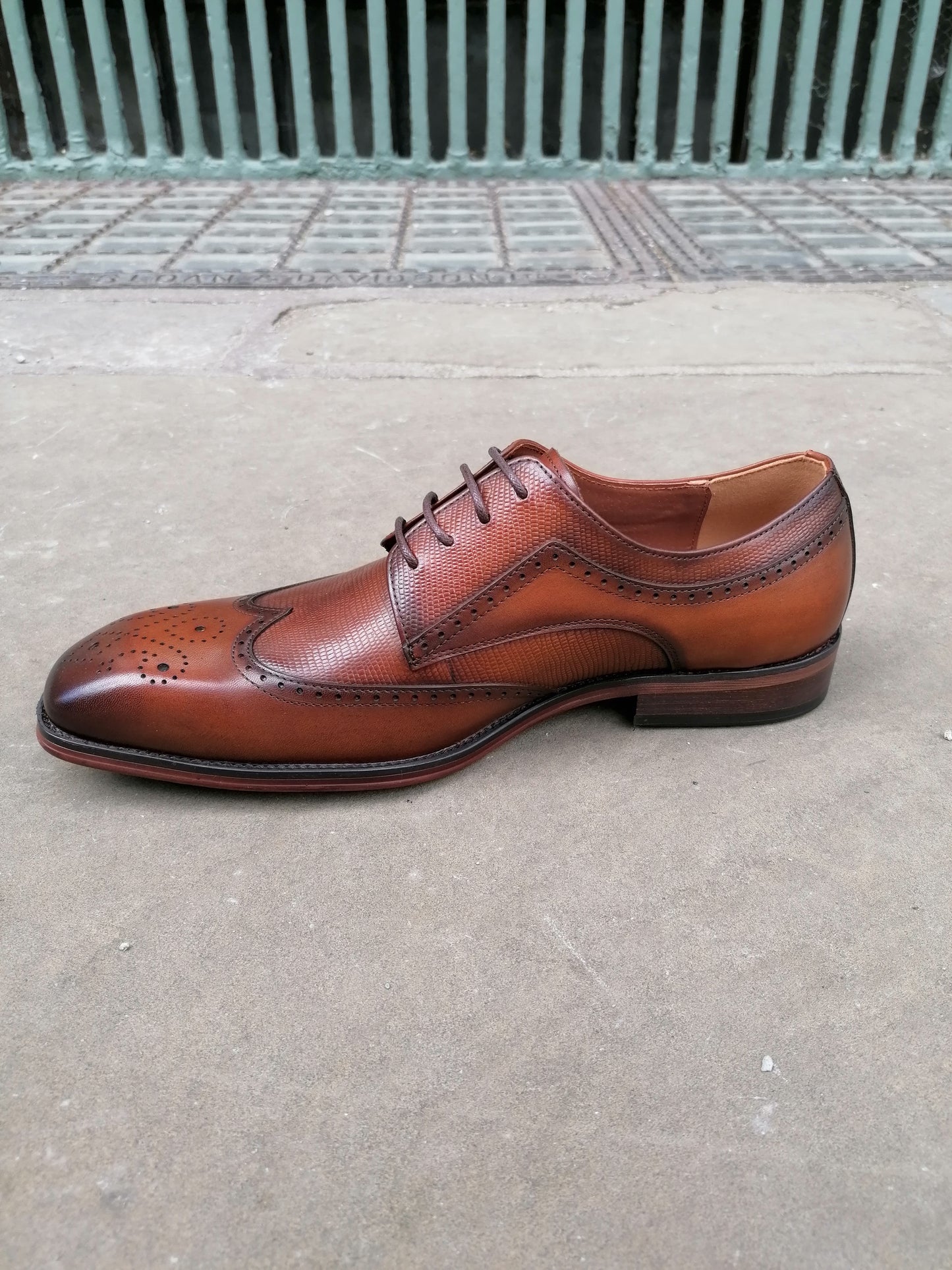 Paolo Vandini Revere Dark Tan Shoe