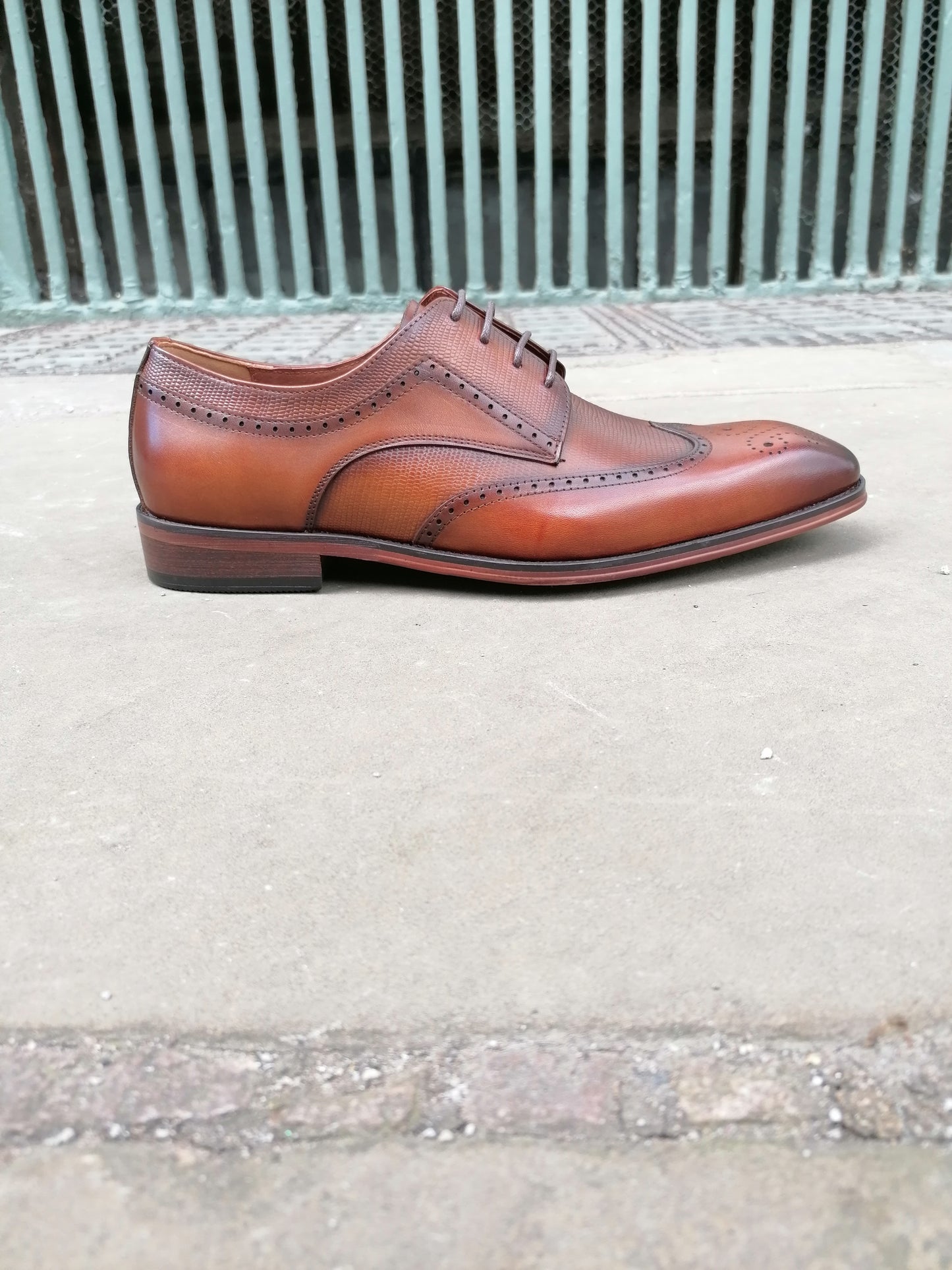 Paolo Vandini Revere Dark Tan Shoe