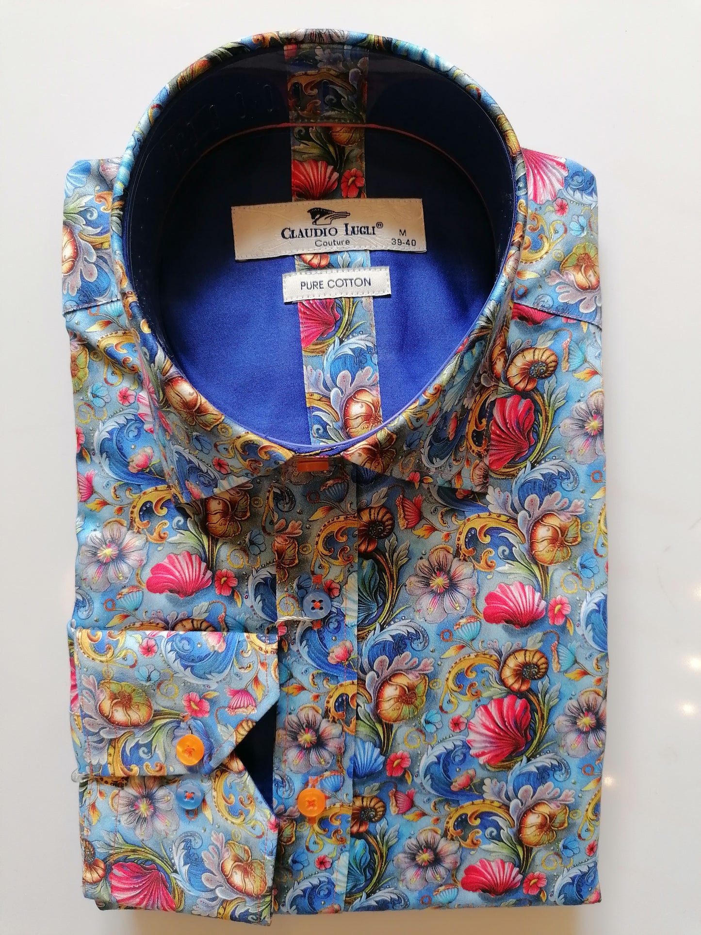 Mens Shell Print shirt