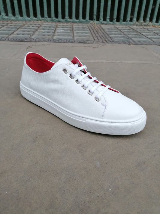 Jeffery West Muse Bounder Chage Madras White Sneaker