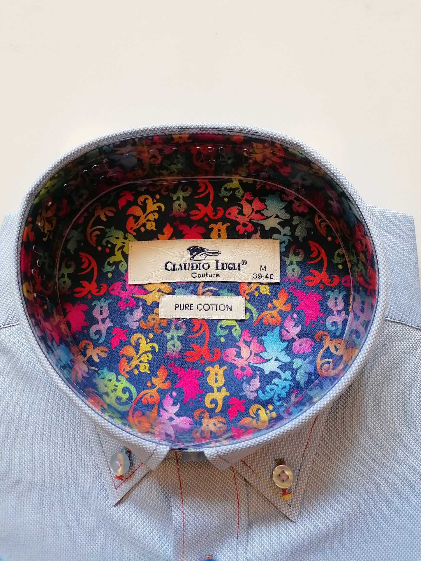 Sky Short Sleeve Oxford Pique Shirt