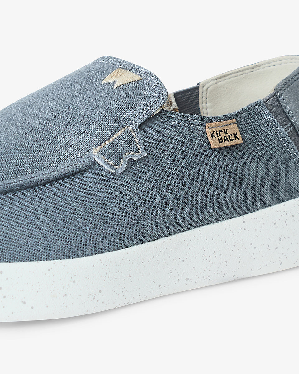 Barbeach Blue Grey Linen