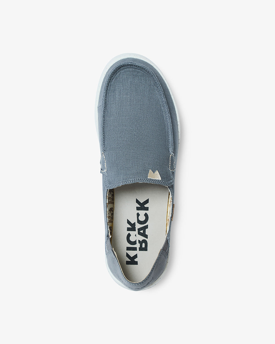 Barbeach Blue Grey Linen