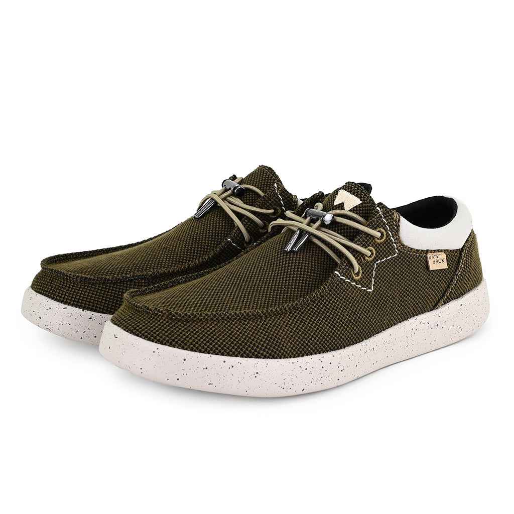 Kick Back Haven Supersoft Khaki/Black Canvas