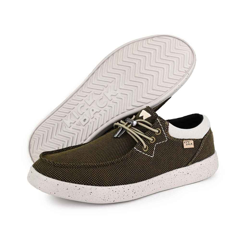 Kick Back Haven Supersoft Khaki/Black Canvas