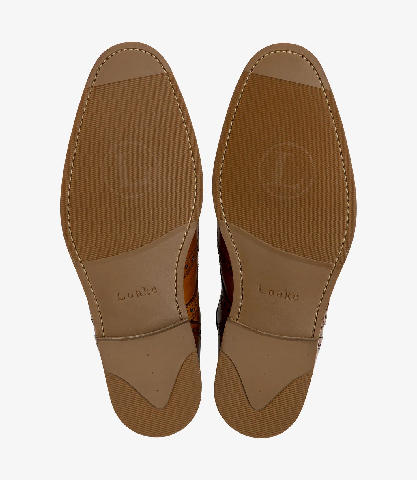 Loake Kerridge Tan Calf Leather Brogue