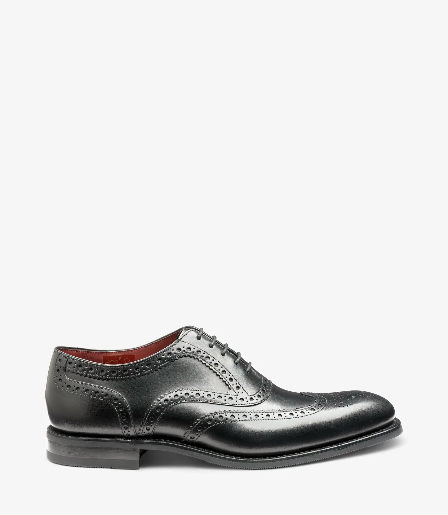 Loake Kerridge Black Calf Leather Brogue