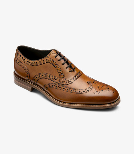 Loake Kerridge Tan Calf Leather Brogue